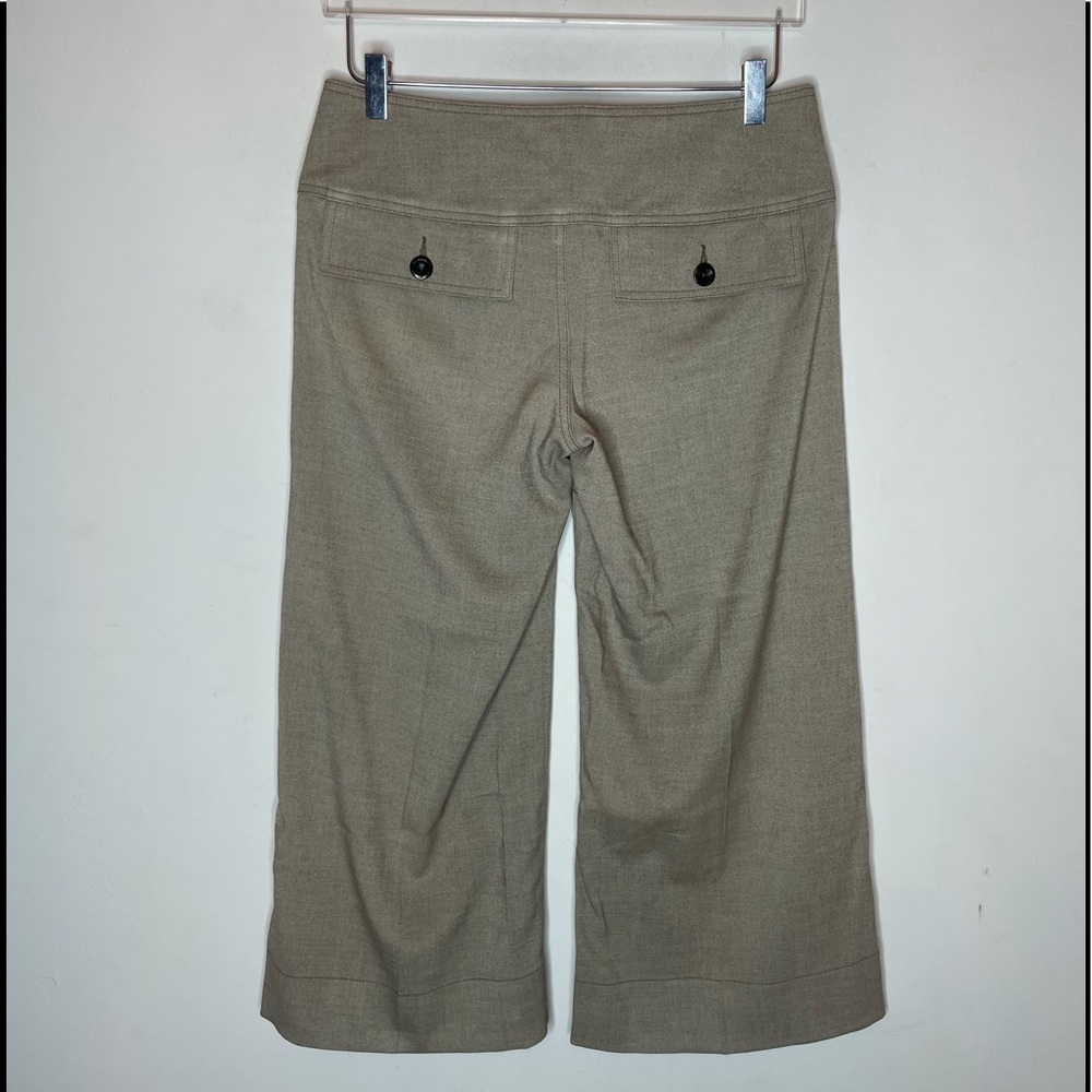 Billy Blues khaki  linen tweed dress pants. Size 4 - Picture 2 of 4